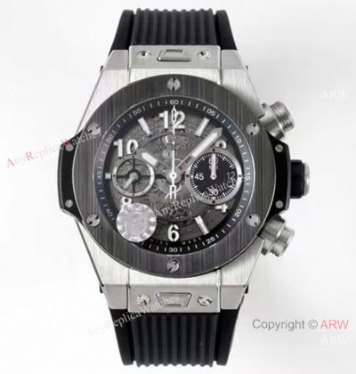 ZF Factory Hublot Big Bang Unico King 44 Watch Black Ceramic Bezel HUB1280 Movement